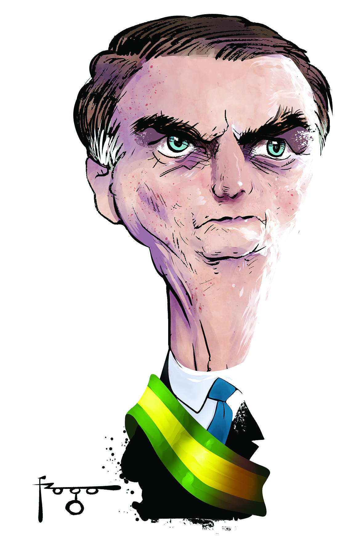 CHARGE, JAIR BOLSONARO